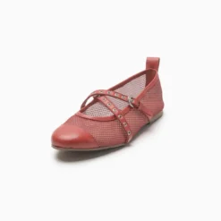 Balerinas a pie Rojo Blu