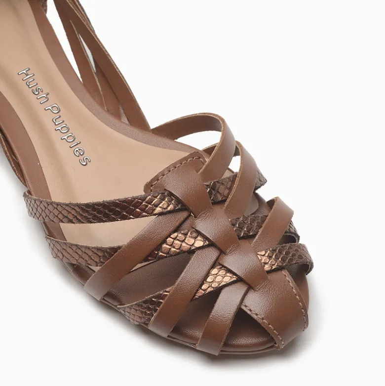 Balerinas Hush Puppies Marrón Sarah