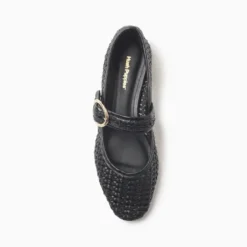 Balerinas Hush Puppies Negro Prati