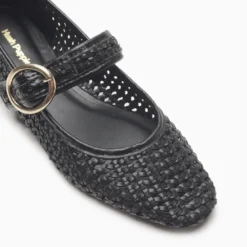 Balerinas Hush Puppies Negro Prati