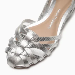 Balerinas Hush Puppies plateado Sarah