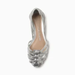 Balerinas Hush Puppies plateado Sarah