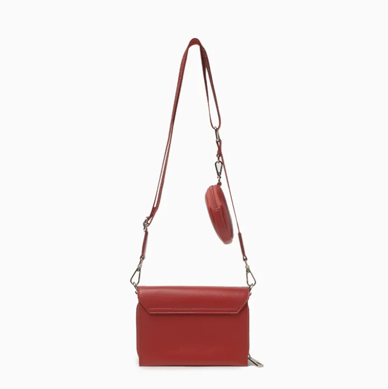Bandolera Hush Puppies Rojo Bandolera Bada