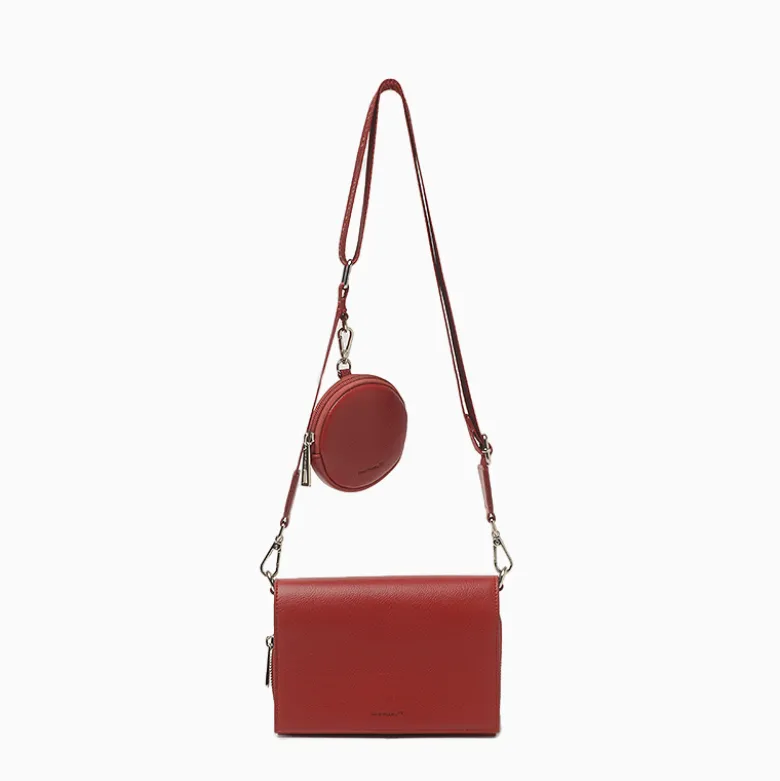 Bandolera Hush Puppies Rojo Bandolera Bada