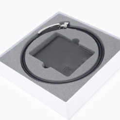 Billetera Grimoldi Negro Billetera visor y cinturon en caja cuero