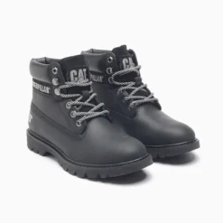 Borcegos Caterpillar Negro Colorado Womens