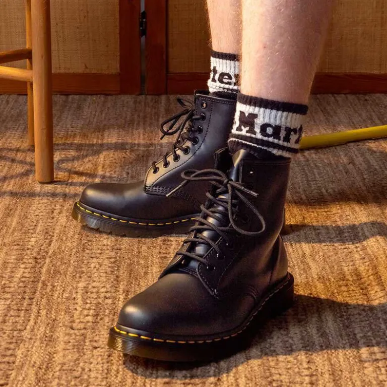 Borcegos Dr. Martens Negro 1460