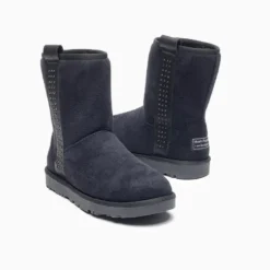 Botas Hush Puppies Negro Shorty Met