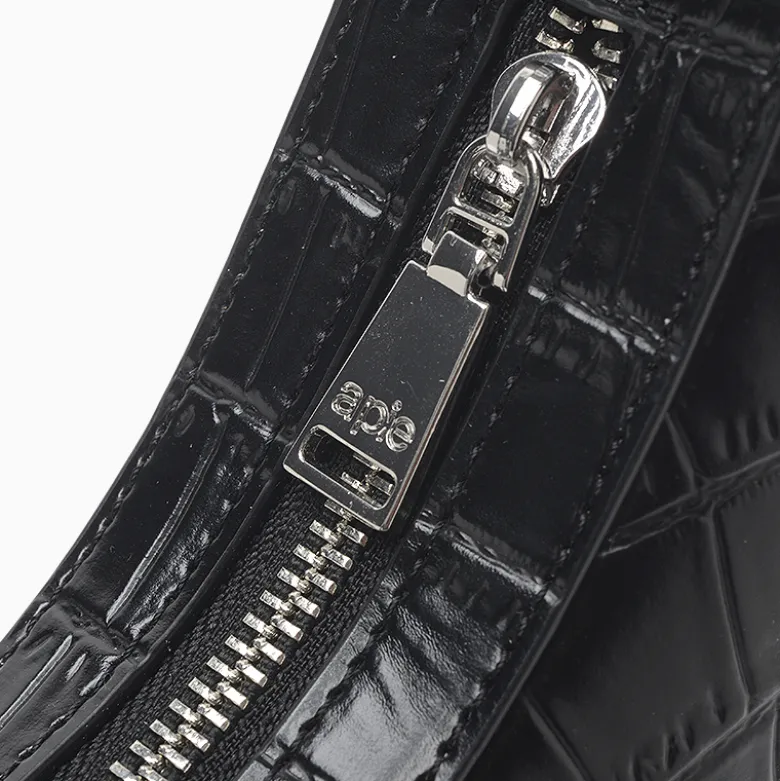 Cartera a pie Negro Cartera Lika
