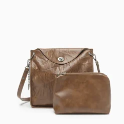 Cartera Hush Puppies Marrón Cartera Alsena