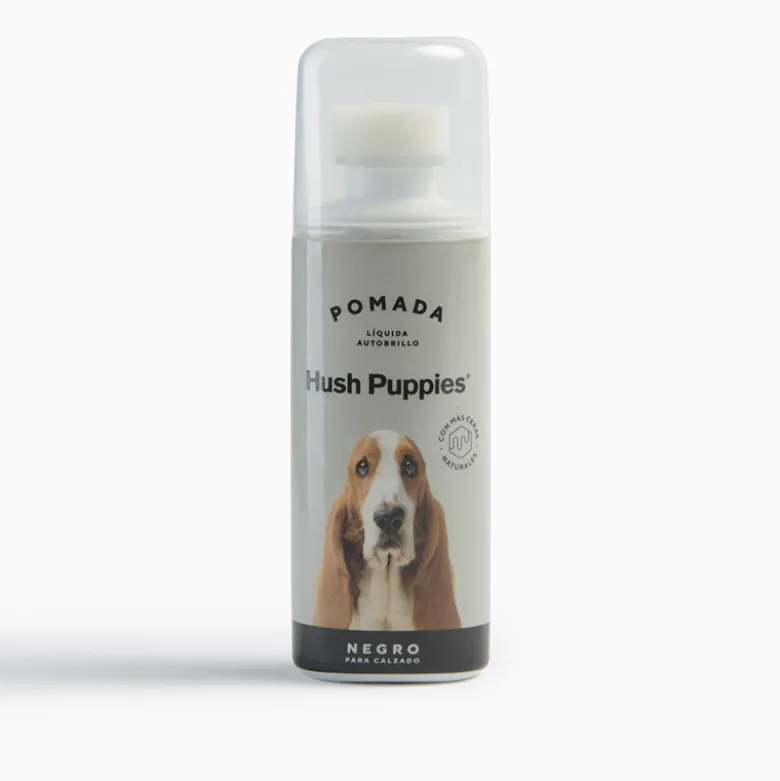 Limpieza Hush Puppies Negro Pomada Liquida