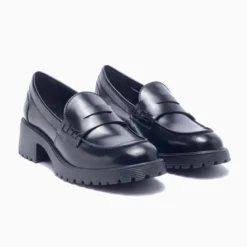 Mocasin Hush Puppies Negro Alexandra