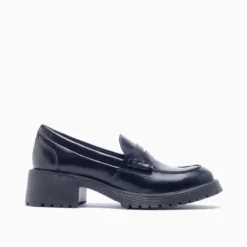 Mocasin Hush Puppies Negro Alexandra