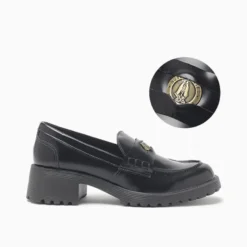 Mocasin Hush Puppies Negro Alexa Penny