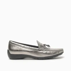 Mocasin Hush Puppies plateado Ross