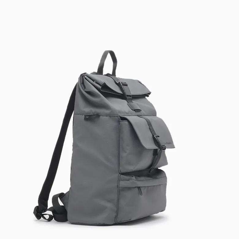 Mochilas Hush Puppies Gris Mochila Saras
