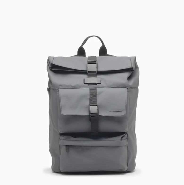 Mochilas Hush Puppies Gris Mochila Saras