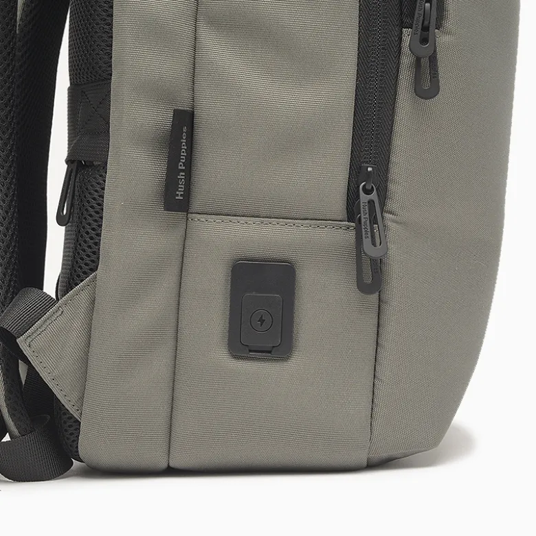 Mochilas Hush Puppies Gris Mochila Atlas