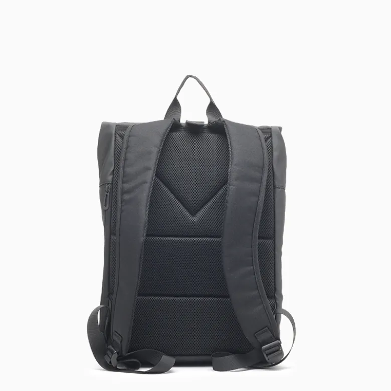 Mochilas Hush Puppies Negro Mochila Saras
