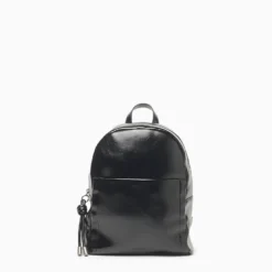 Mochilas Hush Puppies Negro Mochila Clavina