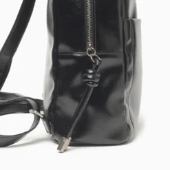 Mochilas Hush Puppies Negro Mochila Clavina