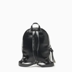 Mochilas Hush Puppies Negro Mochila Clavina