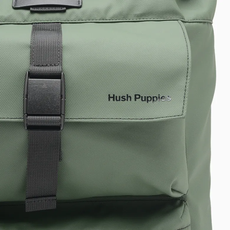 Mochilas Hush Puppies Verde Mochila Saras