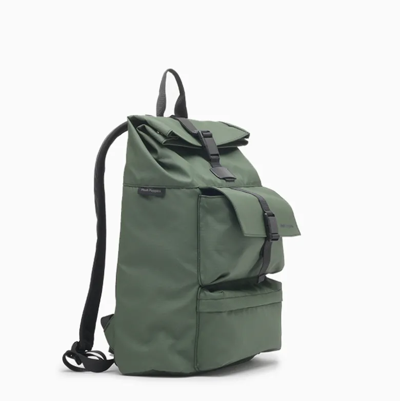 Mochilas Hush Puppies Verde Mochila Saras