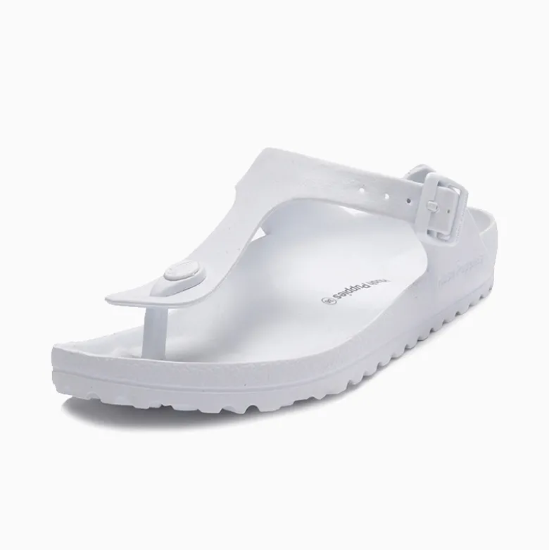 Ojota Hush Puppies Blanco Indy