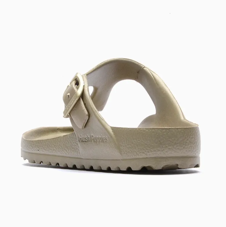 Ojota Hush Puppies Dorado Indy