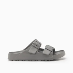 Ojota Hush Puppies Gris Sandy Beach