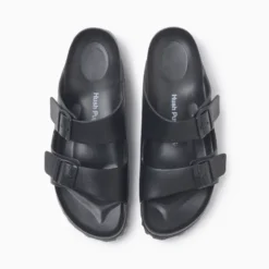 Ojota Hush Puppies Negro Sand Beach Men