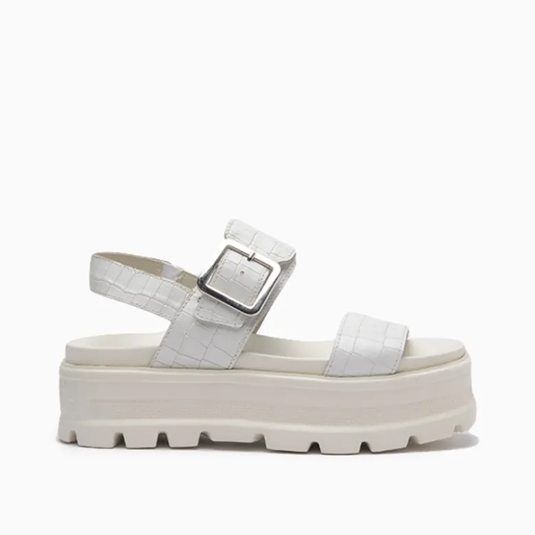 Plataformas Hush Puppies Beige Mandy