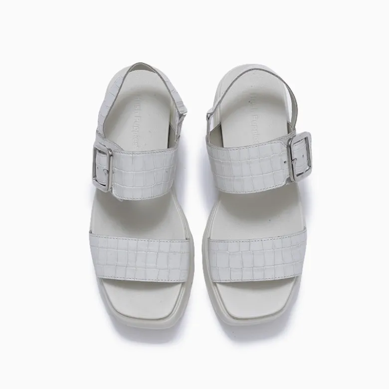 Plataformas Hush Puppies Beige Mandy