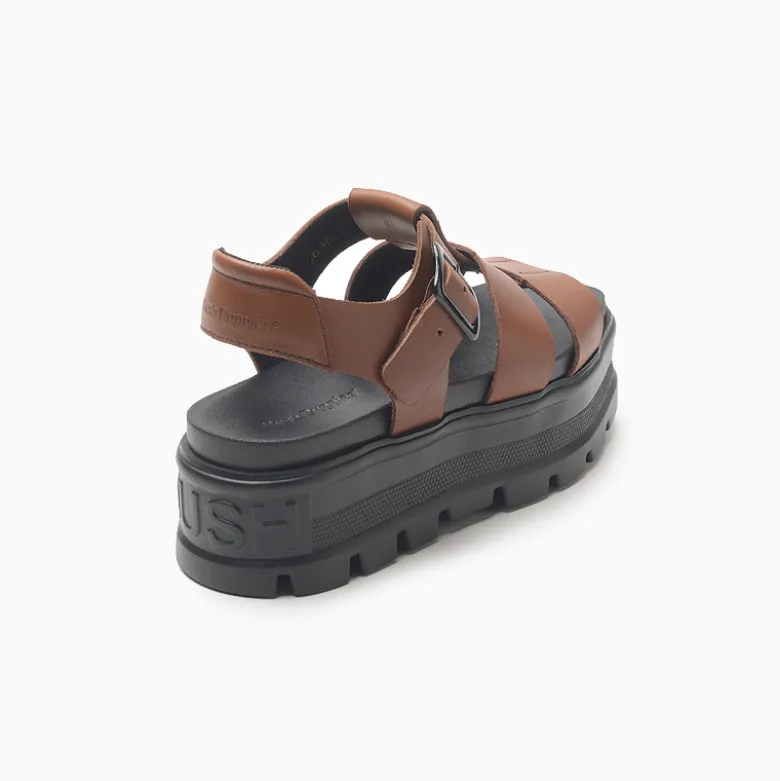 Plataformas Hush Puppies Marrón Meel