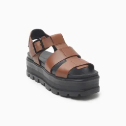 Plataformas Hush Puppies Marrón Meel
