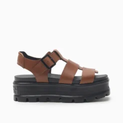 Plataformas Hush Puppies Marrón Meel