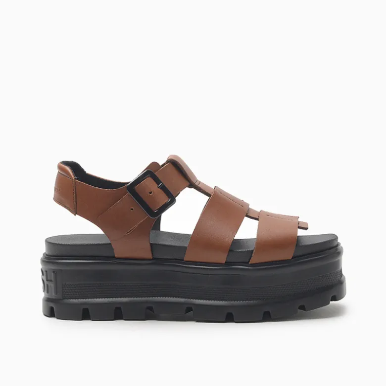 Plataformas Hush Puppies Marrón Meel