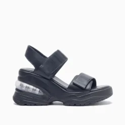 Plataformas Hush Puppies Negro Mico