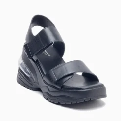 Plataformas Hush Puppies Negro Mico