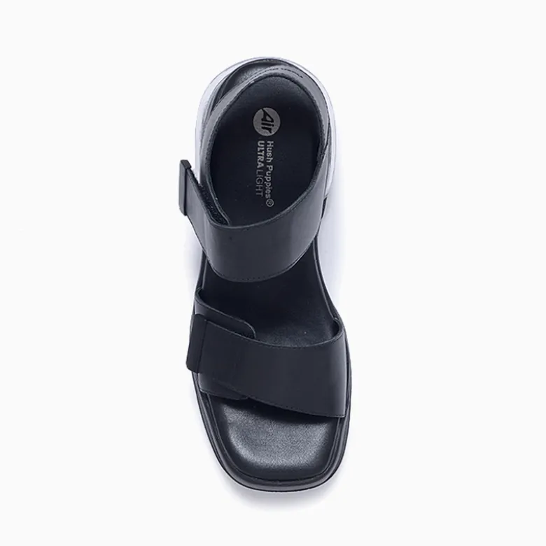Plataformas Hush Puppies Negro Mico