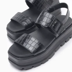 Plataformas Hush Puppies Negro Mandy