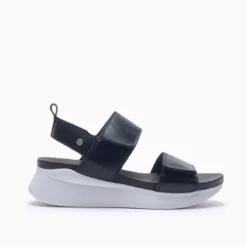 Plataformas Hush Puppies Negro Tina