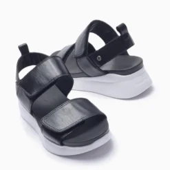 Plataformas Hush Puppies Negro Tina