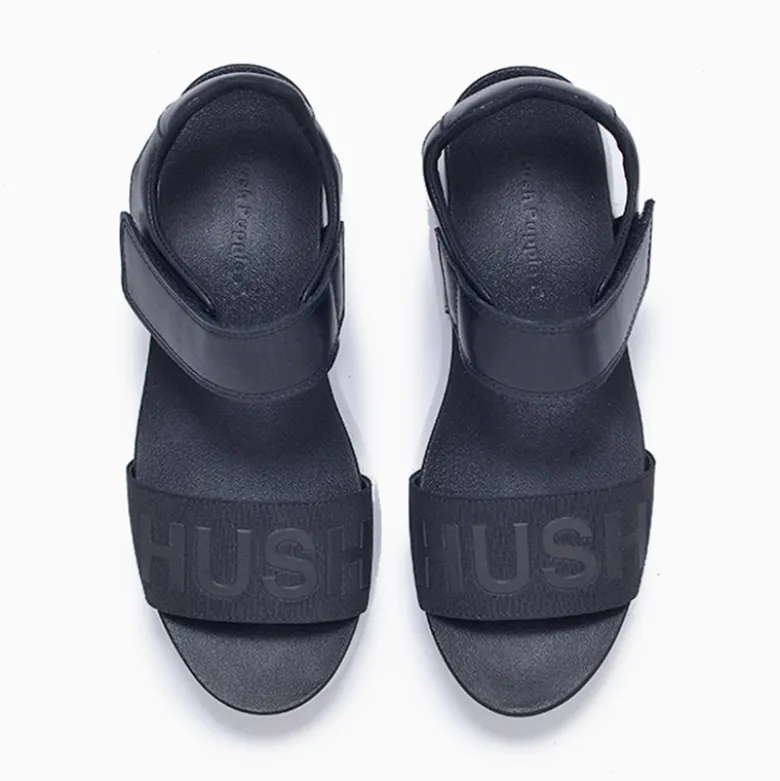 Plataformas Hush Puppies Negro Selvi II