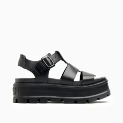 Plataformas Hush Puppies Negro Meel