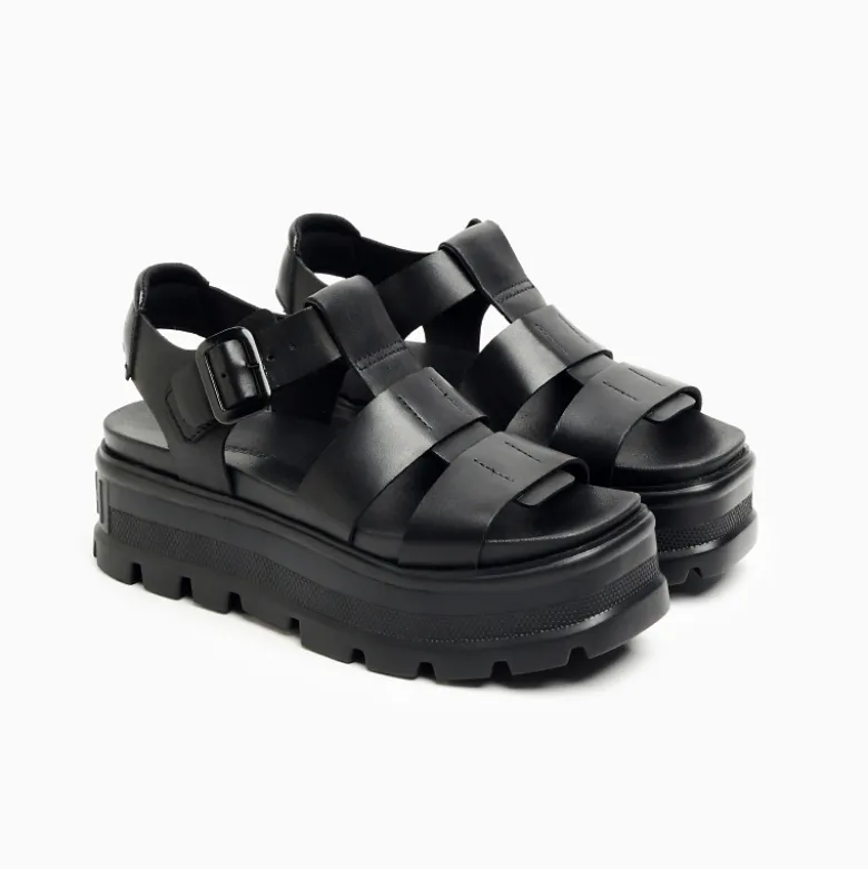 Plataformas Hush Puppies Negro Meel