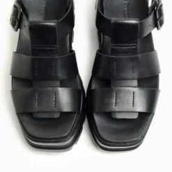 Plataformas Hush Puppies Negro Meel