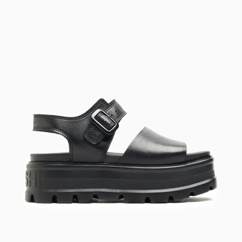 Plataformas Hush Puppies Negro Mary
