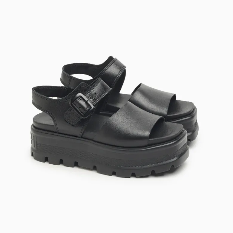 Plataformas Hush Puppies Negro Mary
